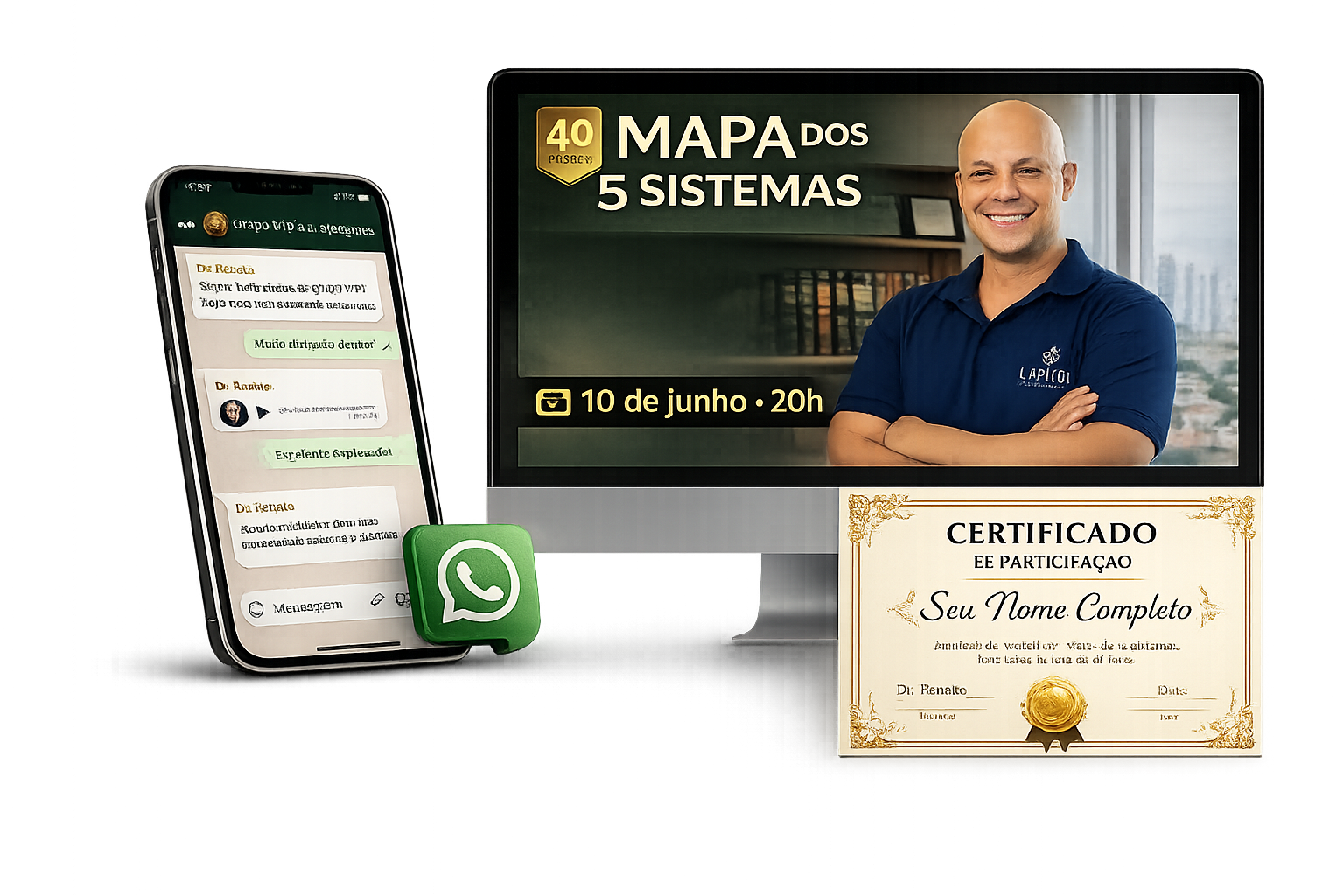 Bundle Workshop + Apostila Mapa dos 5 Sistemas